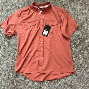 NET Hooey button down tshirt